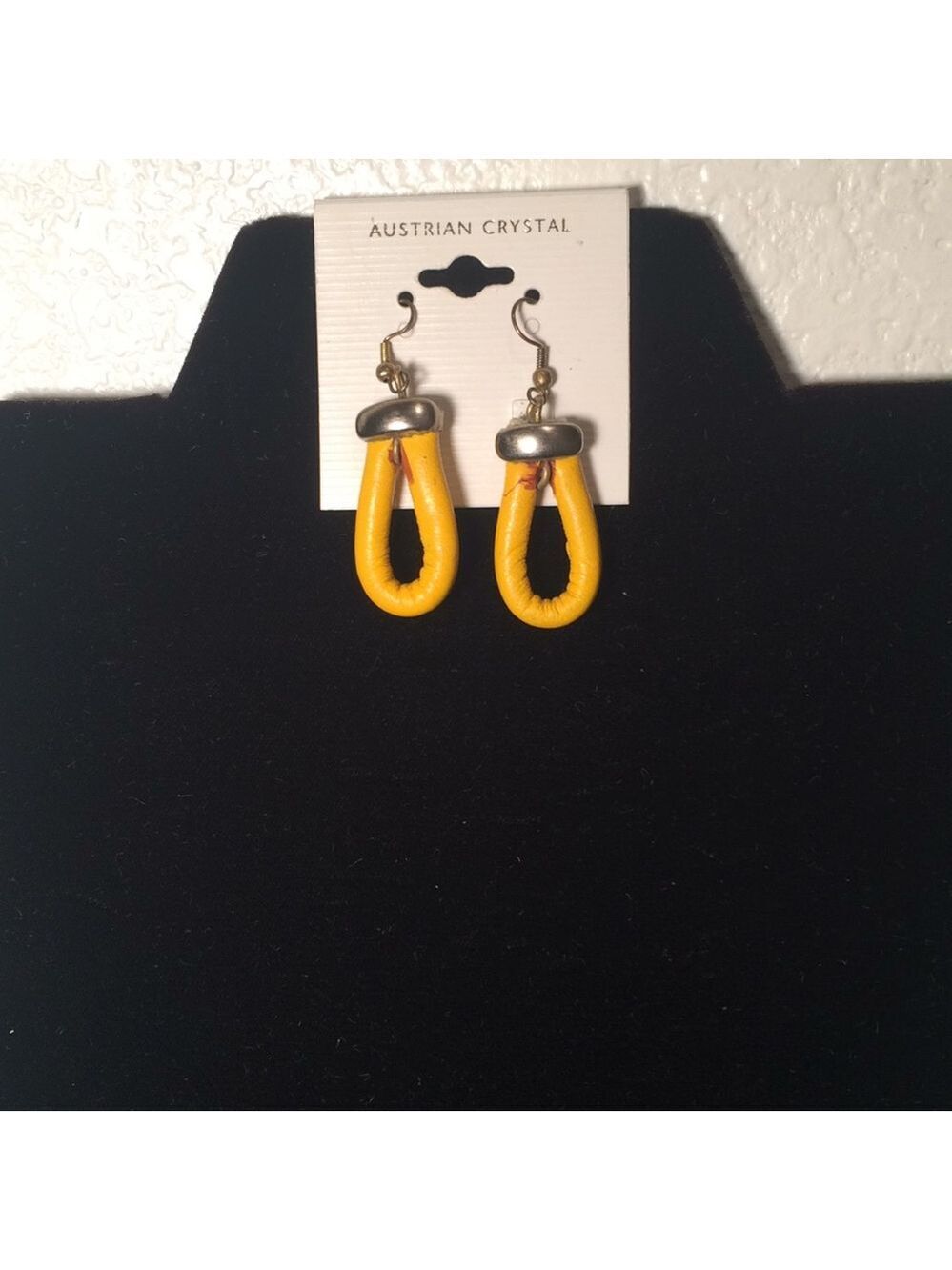 Mustard Yellow Earrings